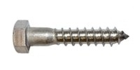 Hex Lag Screw, 316 Stainless