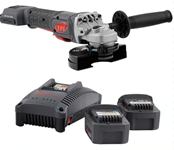 G5351-K22, 20 Volt Cordless Angle Grinder Kit