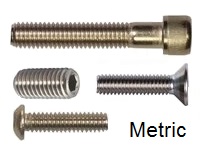 Socket Screws, METRIC Stainless